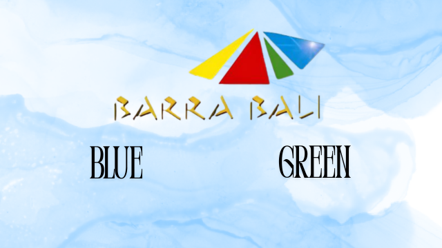 blue e green